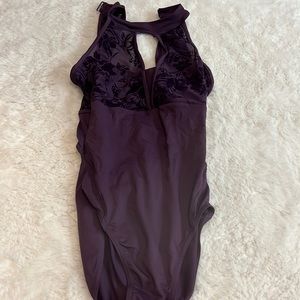 purple leotard